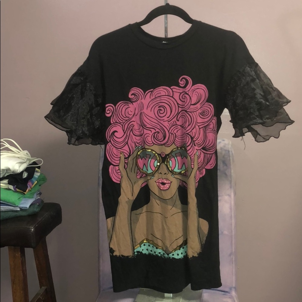 WOW T-Dress